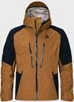 Outdoorjacke SCH&Ouml;FFEL "Shell Jk Style Lufeld MNS", Herren, Gr. 50, braun (4745,
