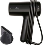 Braun Haartrockner HD4.1, mit Ionen, F&ouml;hn mit Aufsatz, BRHD410E, 2100 W, 2100W,
