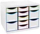 EXACOMPTA Briefablage Exacompta SchubladenboxSTORE-BOX MULTI 313913D 11Sch&uuml;be