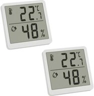 TFA Dostmann Thermo-Hygrometer 2er Set 30.5059.02.02 Wetterstation