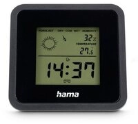 Hama Hygrometer Hama Borneo Thermo-/Hygrometer Schwarz 00185890
