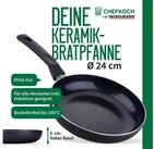 Chefkoch trifft Fackelmann Bratpfanne Bratpfanne, Keramikpfanne, Antihaftpfanne,