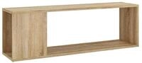 vidaXL TV-Schrank TV-Board Sonoma-Eiche 100x24x32 cm Holzwerkstoff