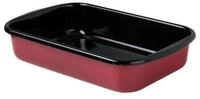 Riess Bratpfanne Riess Bratpfanne 35x23cm Color Rot Emaille