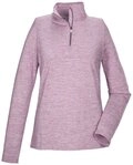 Killtec Langarmshirt KSW 121 WMN FLX SHRT Melange Funktionsshirt mit Stehkragen,