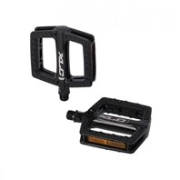 XLC Plattformpedale XLC Plattform-Pedal PD-M30 schwarz mit Reflektor