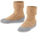 FALKE Cosyshoe (weiche Merinowolle) beige Kinder Hausschuh