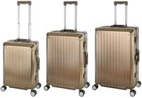 Travelhouse Trolleyset Tokyo, 4 Rollen, (3 tlg., Hartschalen Trolley Set),...