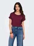 ONLY T-Shirt ONLMOSTER &ndash; Kurzarmshirt mit Aufschlag und klassischem Look