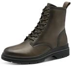 Tamaris Schn&uuml;rboots, Blockabsatz, Schn&uuml;rstiefelette in angesagter Used Optik