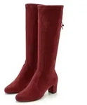 LASCANA Schlupfboots, Slouchy Boots, Slip-On, Schlupfstiefel aus stretchigem...