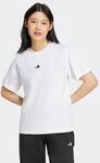 T-Shirt ADIDAS SPORTSWEAR "W SL SJ T", Damen, Gr. L, schwarz-wei&szlig; (wei&szlig;, schwarz),