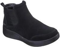 Chelseaboots SKECHERS "ARCH FIT LAGUNA", Damen, Gr. 37, schwarz (schwarz, uni),