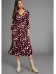 Laura Scott Midikleid mit Wadenl&auml;nge, aus elastischer Viskosemischung in