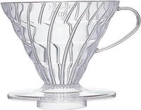 Hario Papierfilter HARIO VDR-01-T Transparenter Tropfer Kaffeefilter Gr. 2