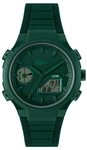 Lacoste Chronograph LC33 2011449, Quarzuhr, Armbanduhr, Herrenuhr, Silikonarmband,