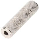 Goobay Goobay Kopfh&ouml;rer-Adapter, AUX-Klinke 3,5 mm, Buchse zu Buchse, Metall