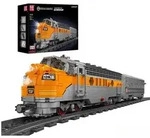 Mould King Remote Control USA EMD F7 WP Diesel Lokomotive 12018S