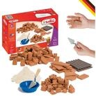 teifoc Kreativset 1530 Steinbaukasten, (Montessori Spielzeug, 100 St.,...