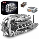 Mould King Mould King 10168 V8 Twin-turbo Engine Spielbausteine
