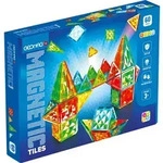 GeomagTM Magnetic Tiles Gems (4103) Magnetspielbausteine, (60 St) bunt