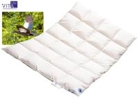 Vitaschlaf Daunenbettdecke Vitaschlaf&reg; Wildente Bettdecken f&uuml;r Sommer Winter