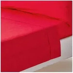 Homescapes Betttuch Bettlaken ohne Gummizug 240 x 275 cm, rot &auml;gyptische...