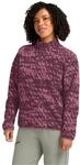 Strickfleece-Pullover JACK WOLFSKIN, Damen, Gr. XS, lila (raisin), Obermaterial: 100%