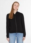 Ragwear Sweatjacke KENIANE mit Rei&szlig;verschluss, aus Sweatware, figurumspielende