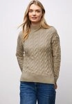 STREET ONE Rollkragenpullover mit Zopfmuster