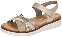 Remonte Riemchensandale, Keilabsatz, Sommerschuh, Sandalette mit herausnehmbarer