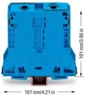 WAGO Verbindungsklemme WAGO GmbH& Co. KG Durchgangsklemme 35-95mmq blau 285-194