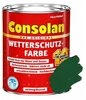 Consolan&nbsp; Holzschutzlasur Consolan Wetterschutz-Farbe 0,75 L royalgr&uuml;n