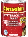 Consolan Holzschutzlasur Consolan Wetterschutz-Farbe 0,75 L galeriegrau grau