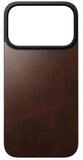 Nomad Smartphone-H&uuml;lle Magn. Leather Back MagSafe iPhone 17 Pro Rustic