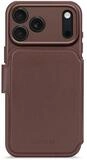 DECODED Smartphone-H&uuml;lle Leather Detachable Wallet iP 17 Pro Chocolate