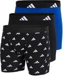 Boxer ADIDAS SPORTSWEAR "Active Flex Cotton", Herren, Gr. S, schwarz-wei&szlig; (913,