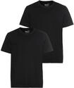 Rundhalsshirt MAN'S WORLD, Herren, Gr. 4XL (68/70), schwarz (2x schwarz), Single