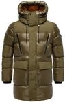 Kurzmantel STONE HARBOUR "Steppmantel Nelioon XX", Herren, Gr. S, braun (khaki),