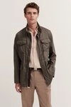 bugatti Kurzjacke mit Stehkragen