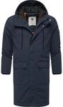Wintermantel RAGWEAR "Wintermantel Mr Them Long", Herren, Gr. S, blau (navy25),
