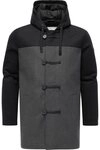 Ragwear Dufflecoat Dorvan YOUMODO Funktionaler Herren Fleece-Mantel
