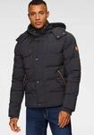 Steppjacke BRUNO BANANI, Herren, Gr. M (50), blau (marine), Web, Obermaterial: 100%