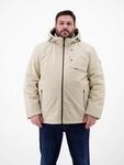 Outdoorjacke LERROS "Herren Struktur-Blouson in &Uuml;bergr&ouml;&szlig;en", Herren, Gr. 3XL, foam