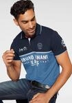 Poloshirt BRUNO BANANI, Herren, Gr. 4XL (68/70), blau (blau, marine), Piqu&eacute;,