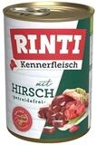 Rinti Kennerfleisch Hirsch 400 g - 12 St&uuml;ck, Nassfutter f&uuml;r: Hund