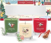 Yankee Candle Duftkerze Yankee Candle 3 Tumbler Geschenkset Weihnachten (1-tlg)