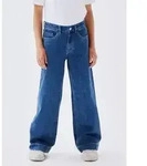 Name It Weite Jeans NKFROSE f&uuml;r M&auml;dchen mit weitem Bein und High Waist...