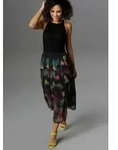 Aniston SELECTED Sommerkleid im Materialmix - NEUE KOLLEKTION