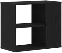vidaXL Sideboard Sideboard Schwarz Eichen-Optik 60 x 30 x 50 cm Holzwerkstoff...
